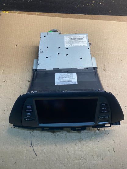 2005-2006 Honda Odyssey Information Display Screen 39810-SHJ-A010-M1 Z5376 DG3