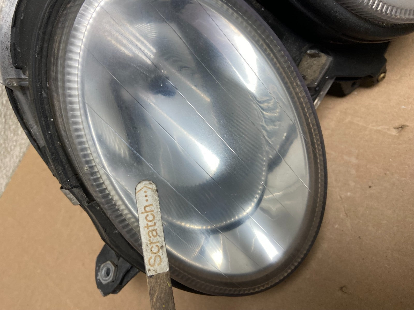 2007 2008 2009 Mercedes E Class Left Driver LH Halogen Headlight X9192 DW3