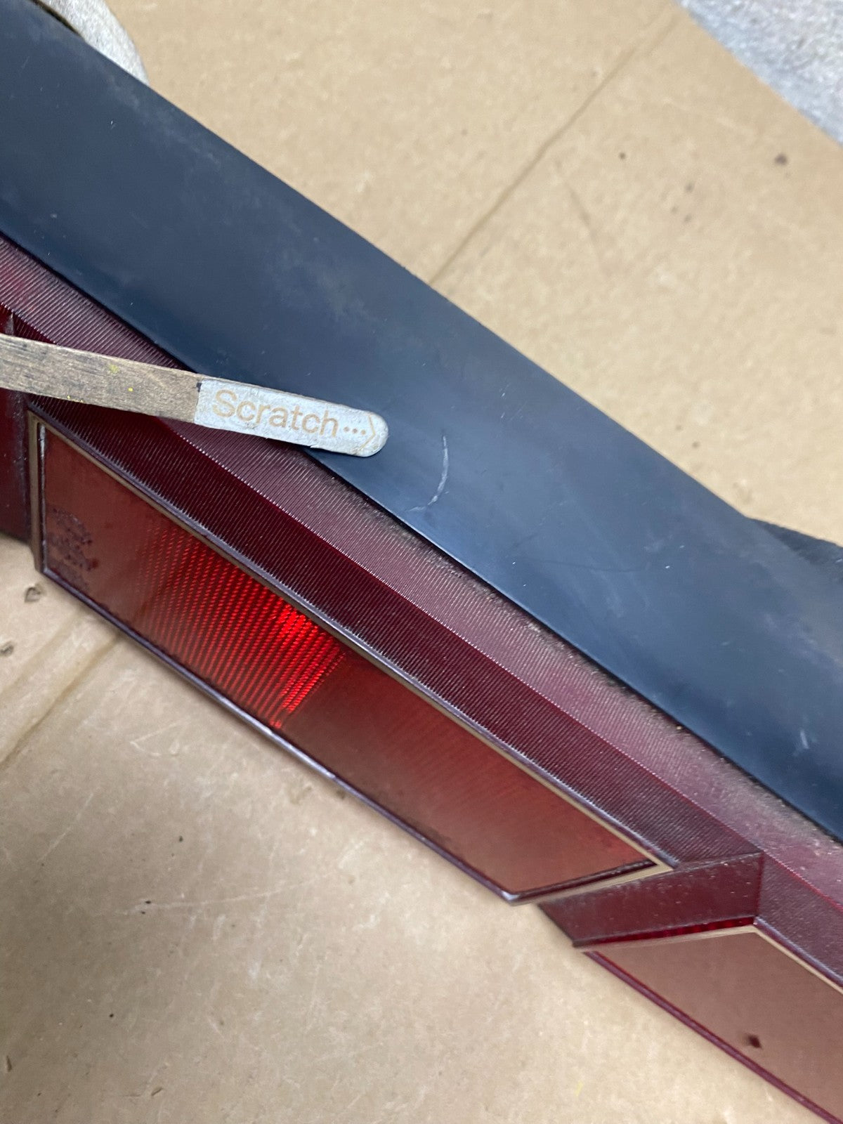 1981 1982 1983 Dodge Aries Right Passenger RH Tail Light u9734 DG4