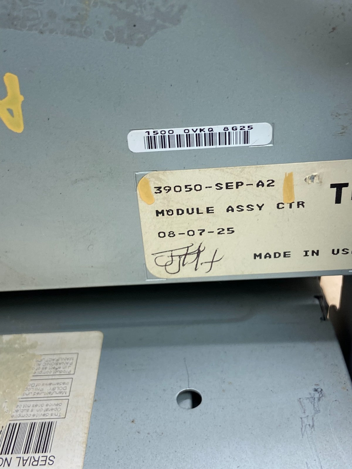 2007 2008 Acura TL Infomation Radio Climate Control OEM  AB8876 DG5