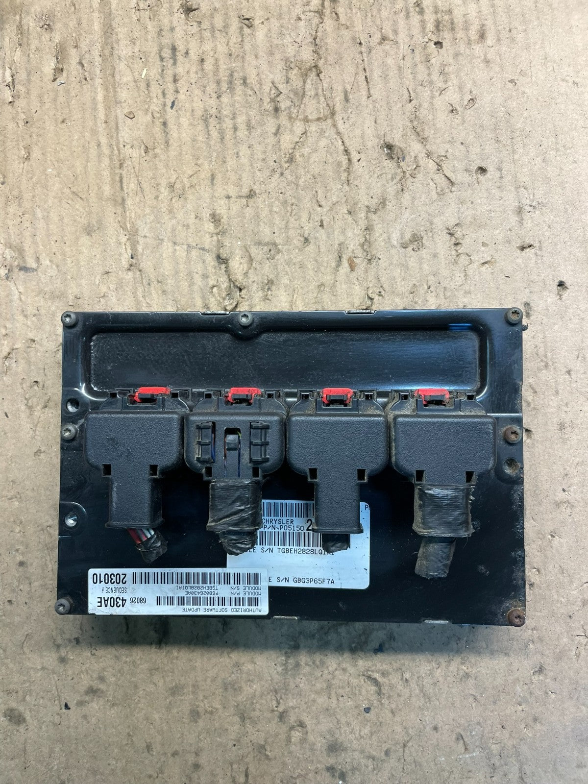 2008 2009 2010 Dodge Charger 300 Engine Control P68026430AE t6992 DG0