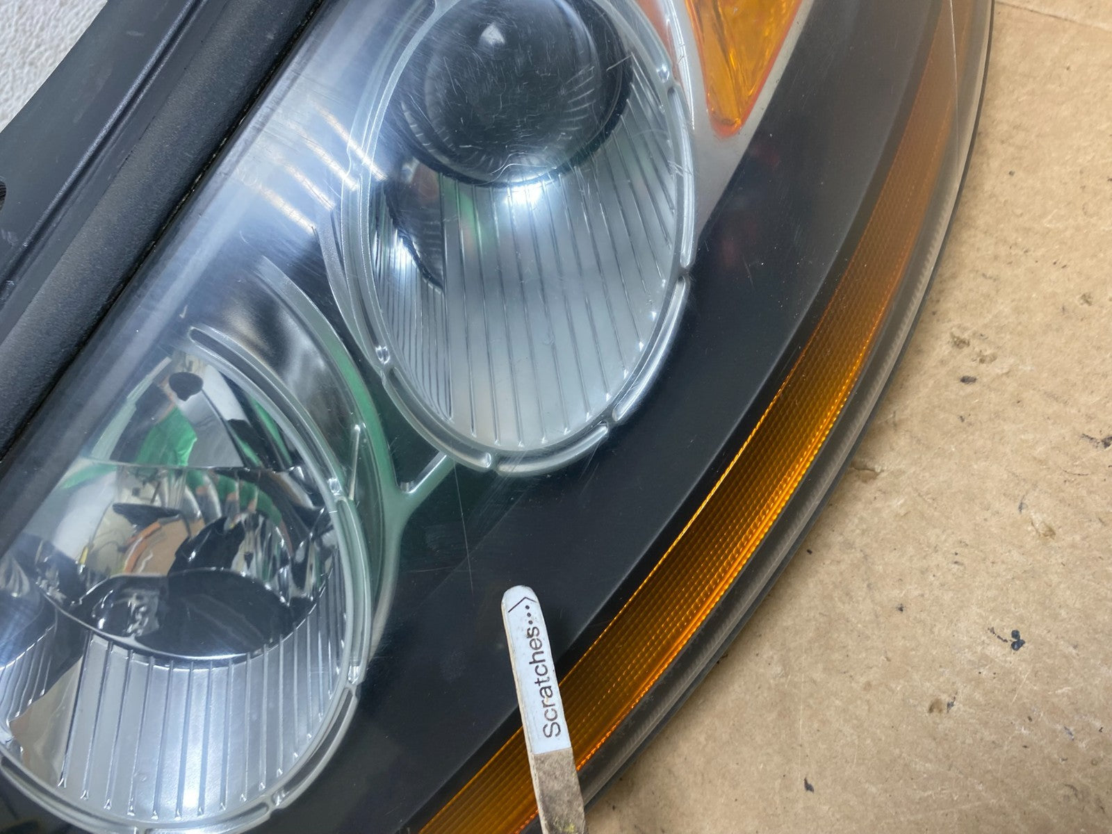 2007 2008 2009 Hyundai Santa Fe Left Driver LH Halogen Headlight AE3212 DW3