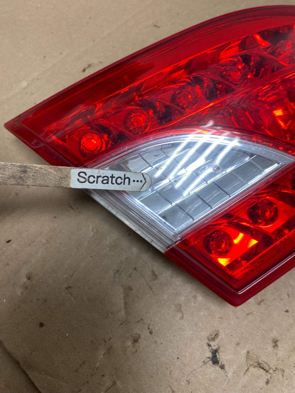 2013 2014 2015 Nissan Sentra Led Left Driver LH Inner Tail Light Oem N3471 DW4