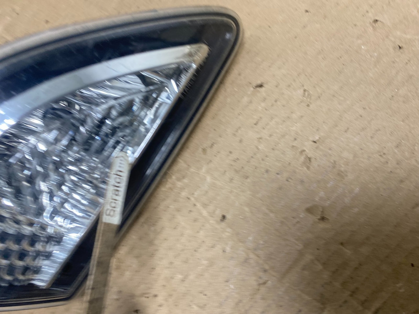 Sedan 2010-2013 Mazda 3 Left Driver LH Side Inner Tail Light OEM Q9122 DW4