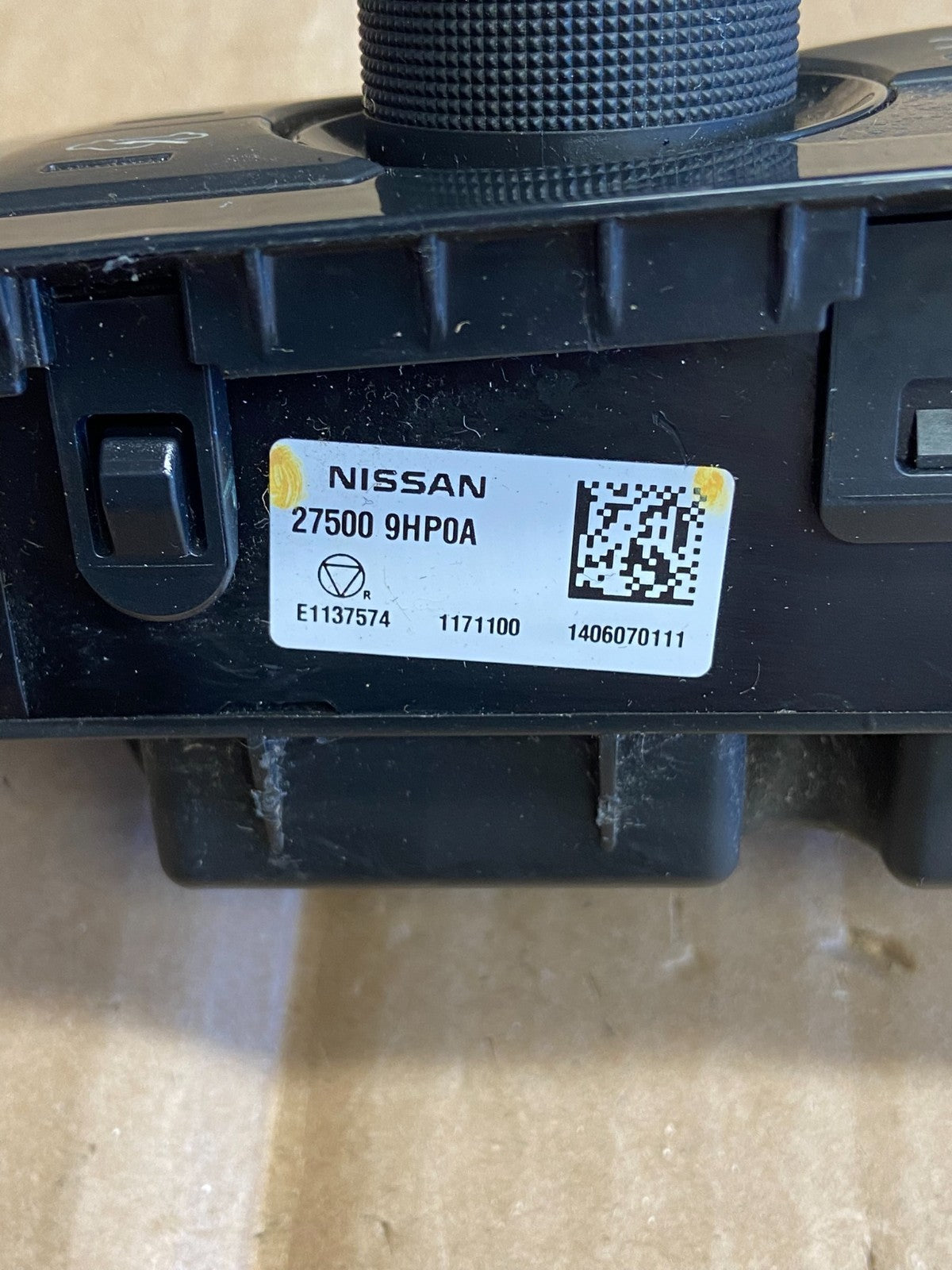 2013 2014 2015 Nissan Altima A/C Temperature Climate Control AH2654 DG4