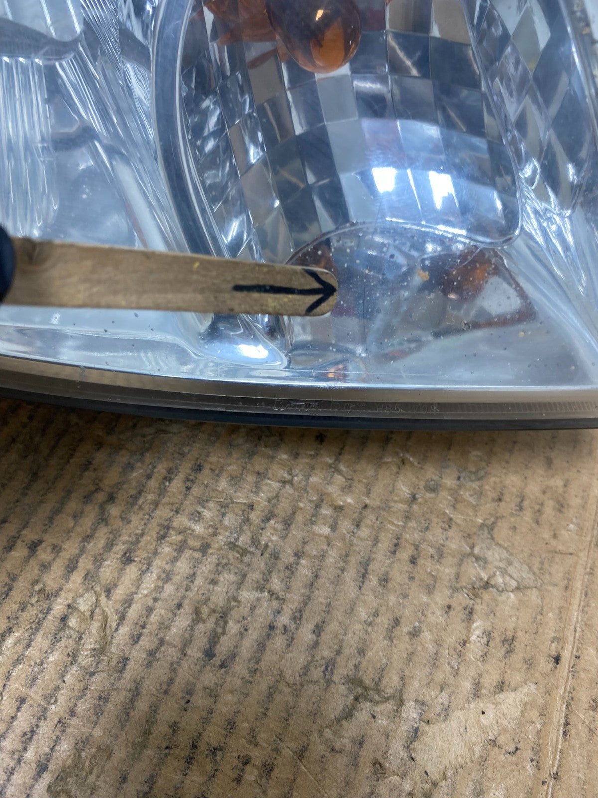 2007-2013 Suzuki SX4 Right Passenger RH Side Halogen Headlight AE1447 DW5