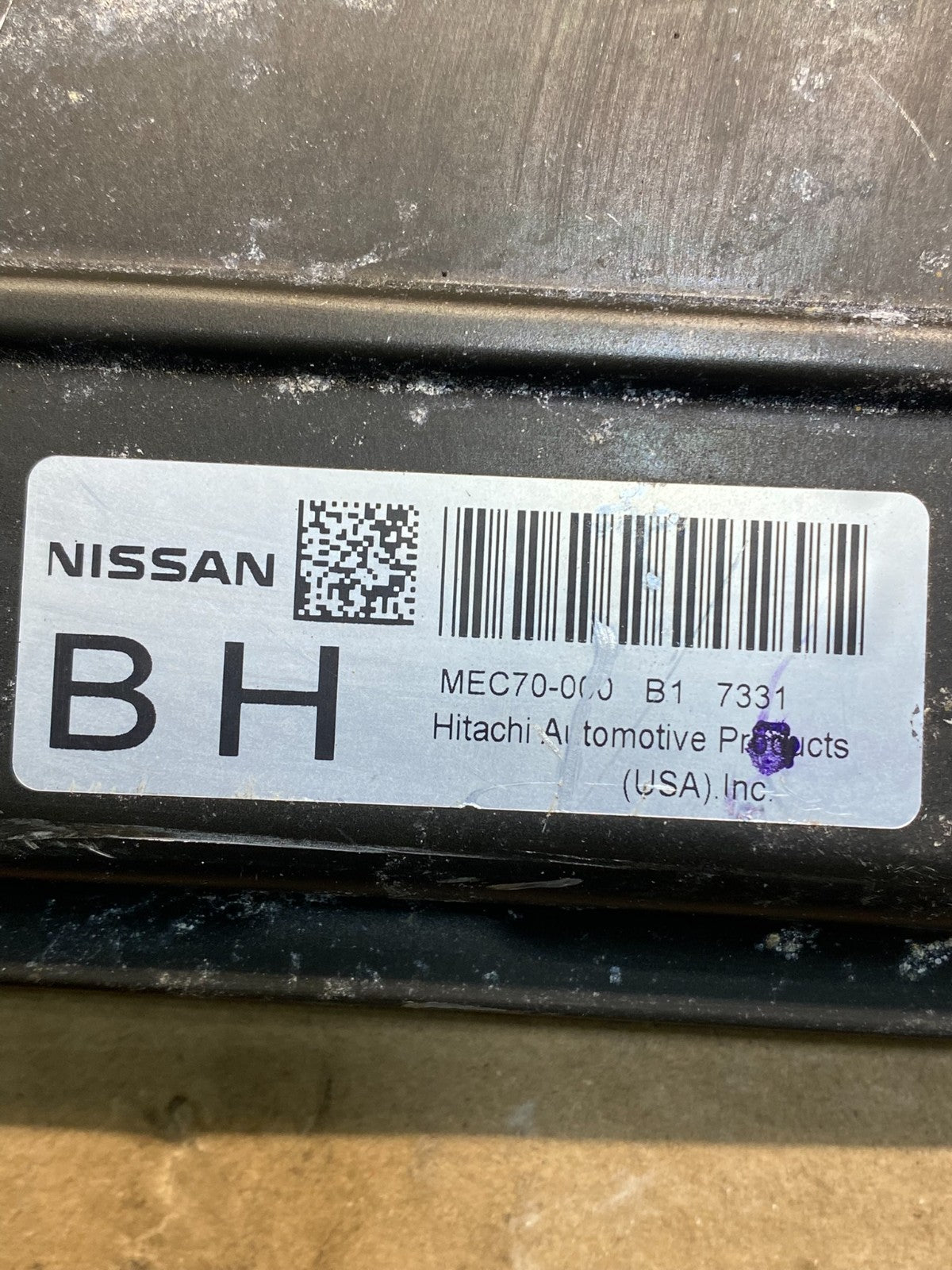 2006 2007 Nissan Pathfinder 4.0L Ecm Ecu Computer Module MEC70-000 B1 AF8993 DG2