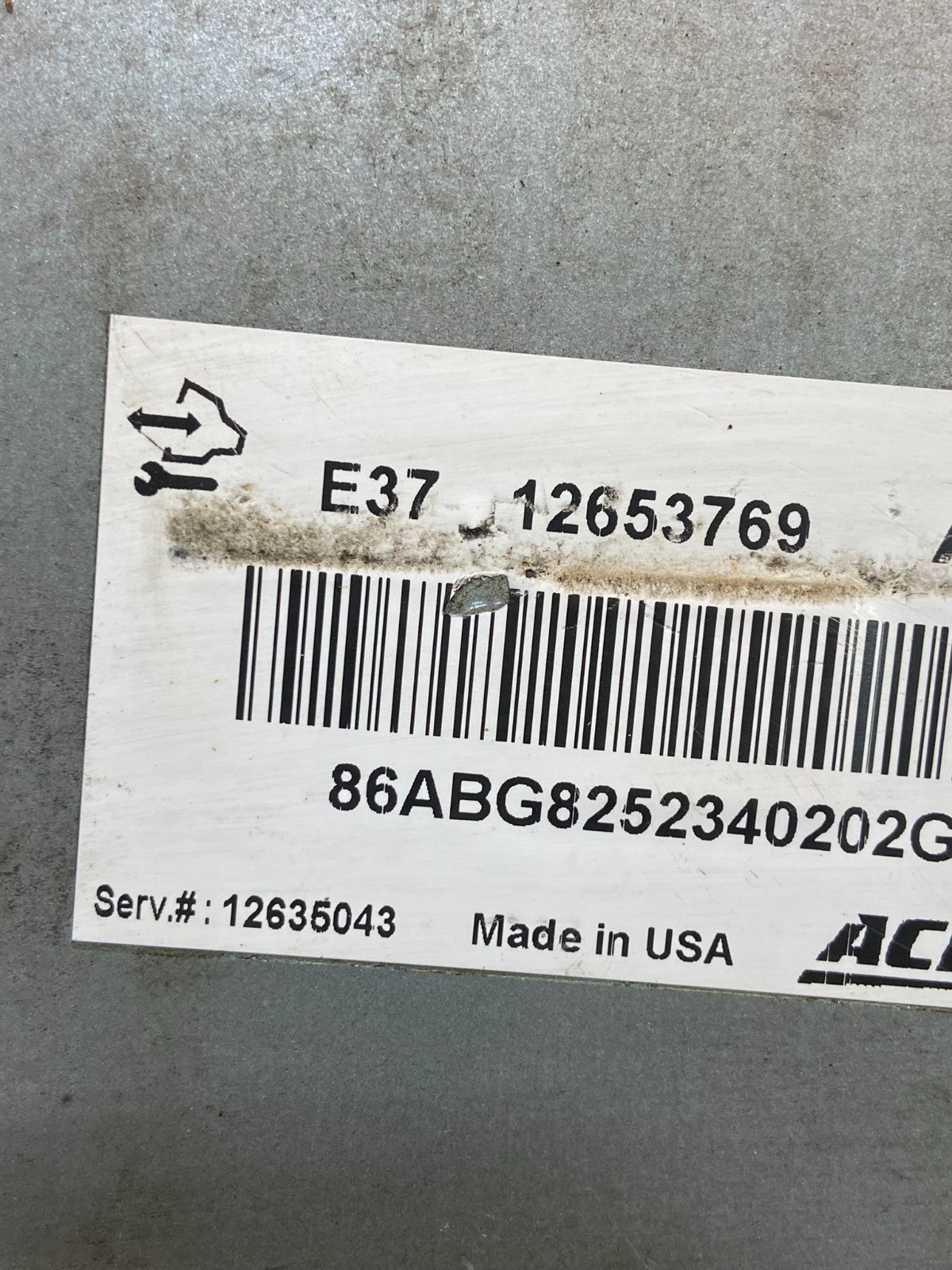 2010 to 2013 Chevrolet Silverado Yukon Engine Control Module ECM ECU AF9214 DG2