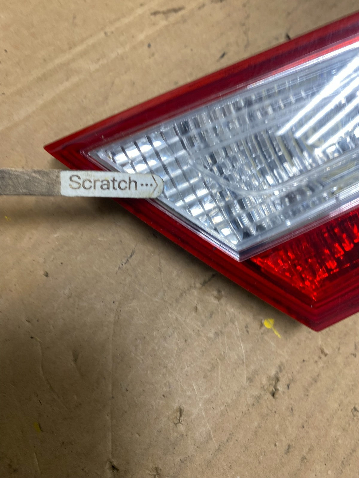 2011 2012 2013 2014 Hyundai Sonata Left Driver Inner Tail Light Oem Q7527 DW4