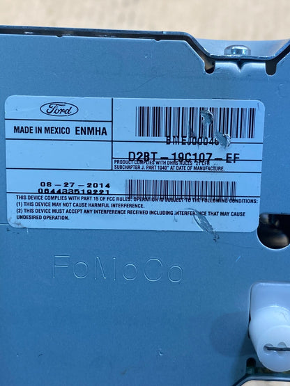 2015 2016 Ford Fiesta AM/FM Radio Reciever ab3830 DG6