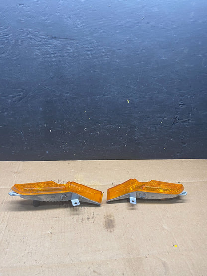 2008 2009 2010 Porsche Cayenne Left+Right Set Marker Orange Turn Light O1304 DG4