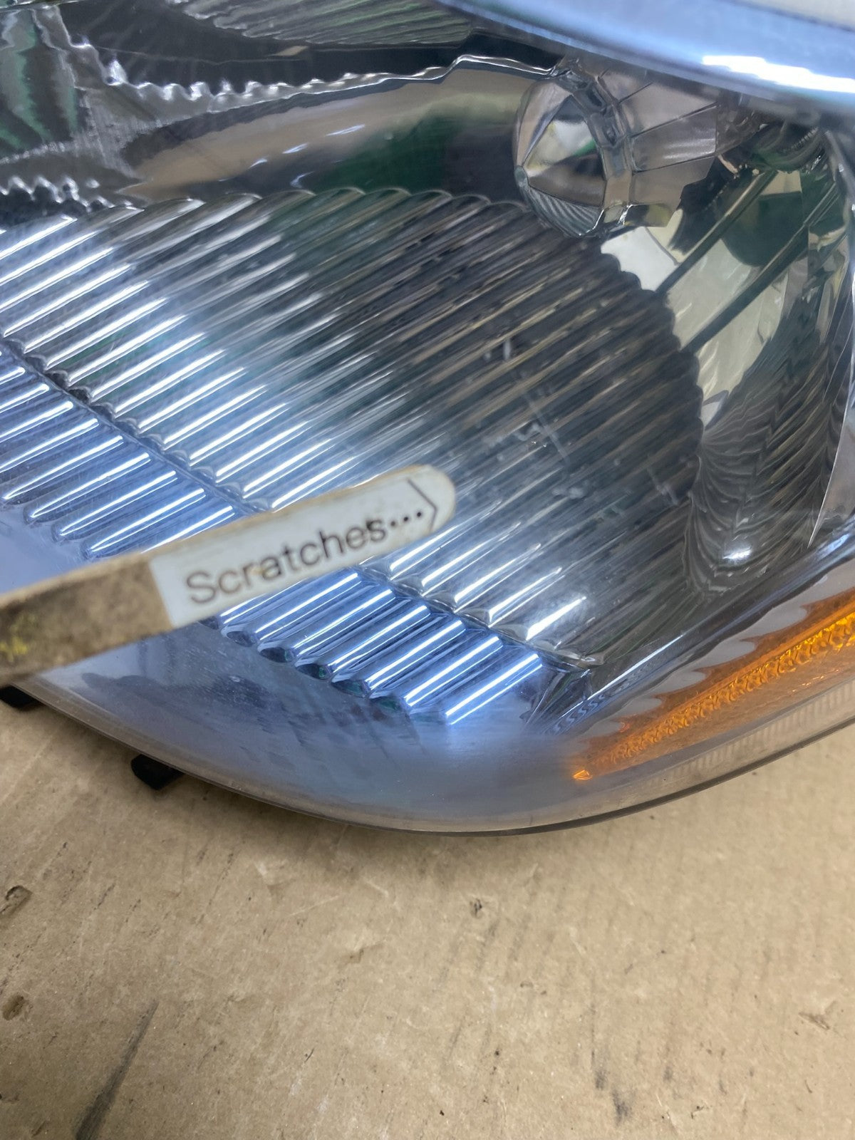 2006-2009 Toyota Prius Left Driver LH Side Blue Headlight Halogen TYC AE7017 DW3