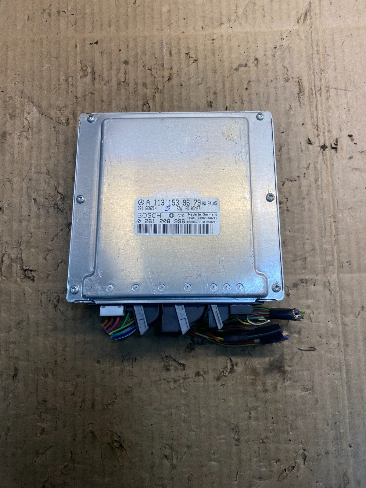 2003 2006 Mercedes R230 SL500 ECU ECM Engine Control Module OEM aa7556 DG0