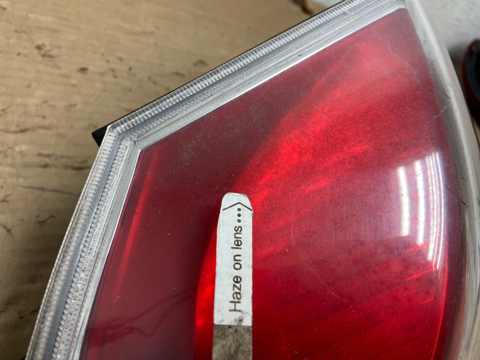 2007 2008 2009 Saturn Aura Left Driver LH Side Tail Light AG8342 LK4