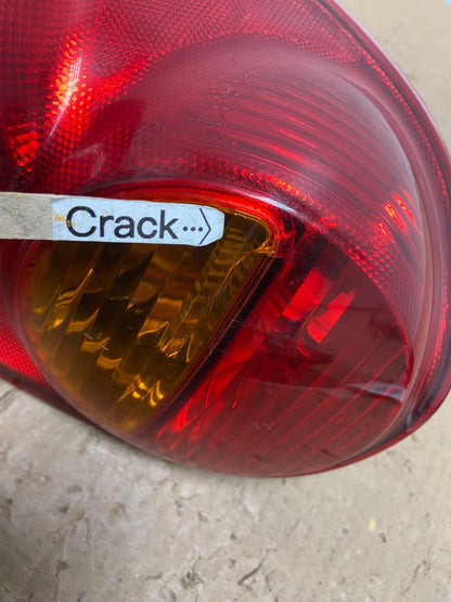 2002 2003 2004 Jeep Liberty Left Driver LH Side Tail Light AC7206 LK4