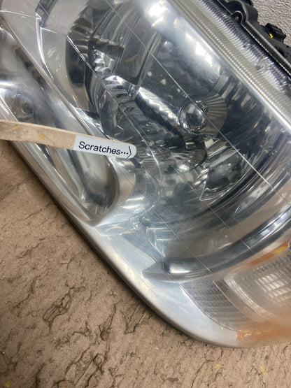 2001 to 2003 Infiniti QX4 Xenon HID Driver Left LH Side Headlight OEM Y5010 DW3