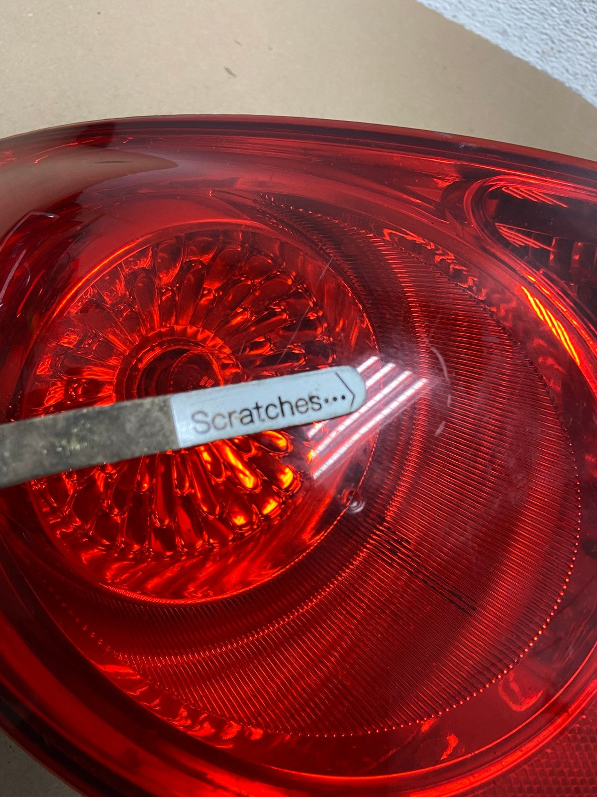 2007 to 2010 Hyundai Elantra Sedan Left Driver Side Tail Light AF4398 LK3