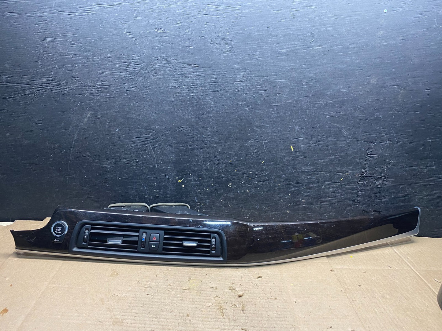 2011-2013 Bmw 5 F10 550i Center Dash AC Vents Start Stop Trim Bezel Q2356 DG0