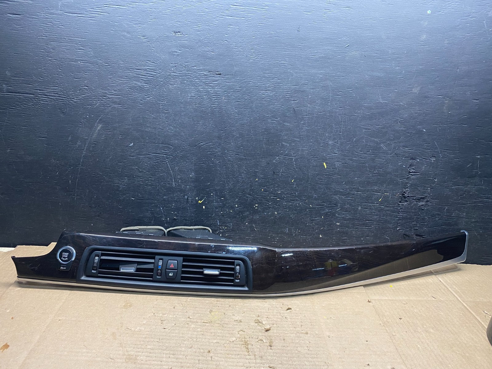 2011-2013 Bmw 5 F10 550i Center Dash AC Vents Start Stop Trim Bezel Q2356 DG0