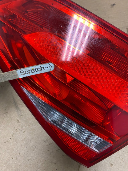 2009 2010 2011 2012 Audi A4 Sedan Right Passenger Inner Tail Light Oem P5258 DW4