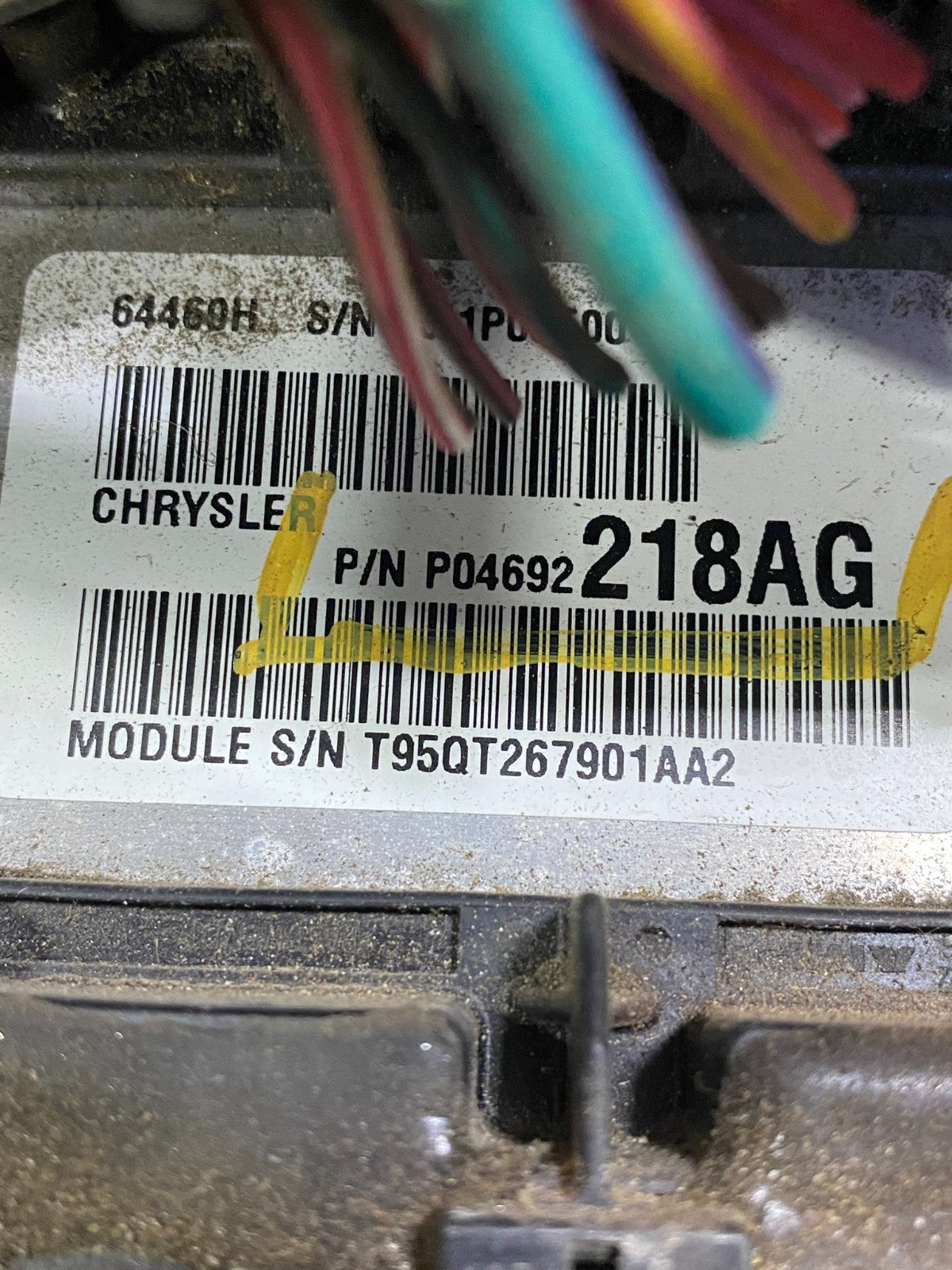 2005 2007 Dodge Dakota Integrated Power Fuse Box Body Control AB3648 DG6