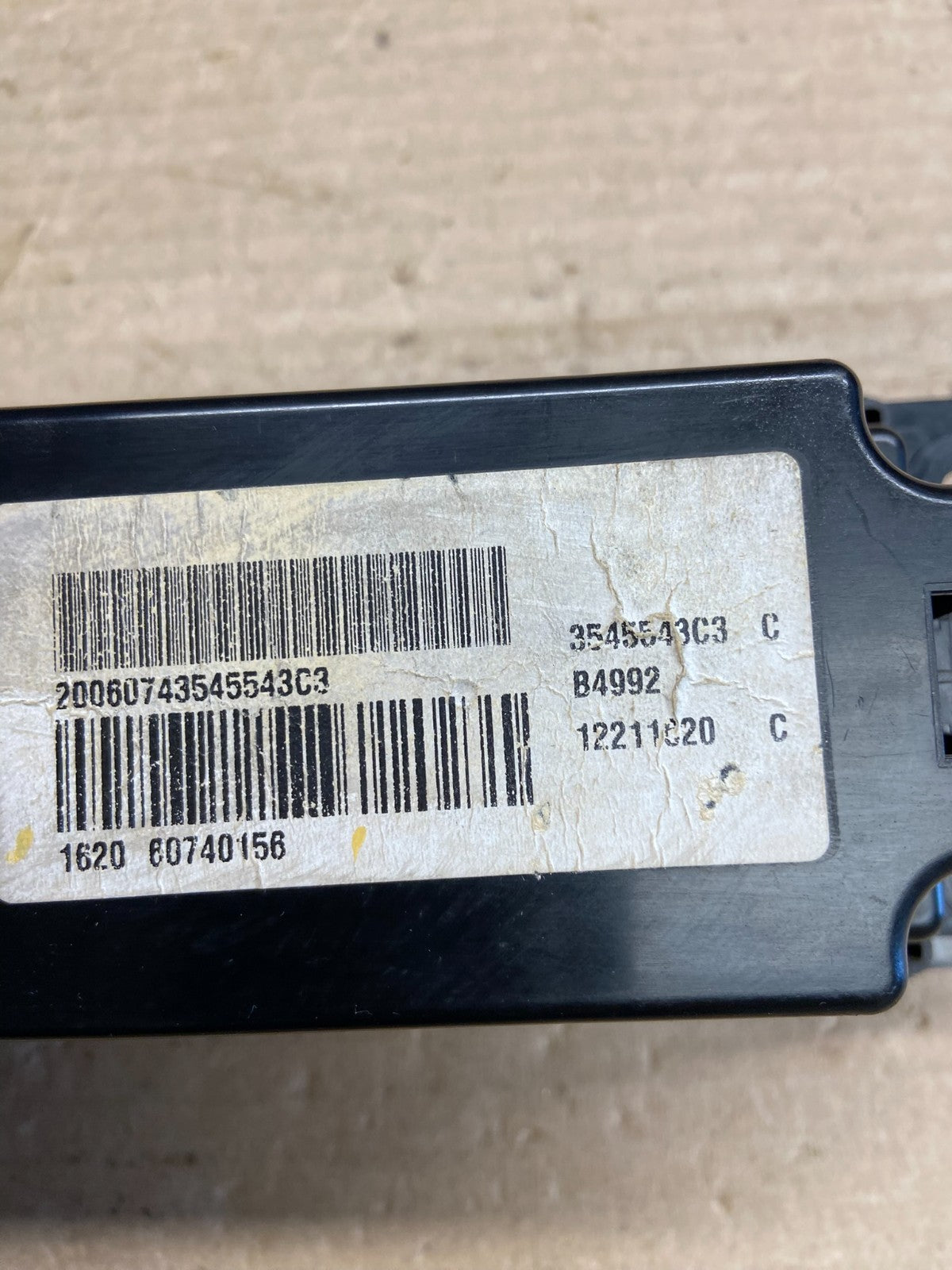 2008-2012 International WorkStar 7300 Climate Control Heater Panel AH3549 DG4