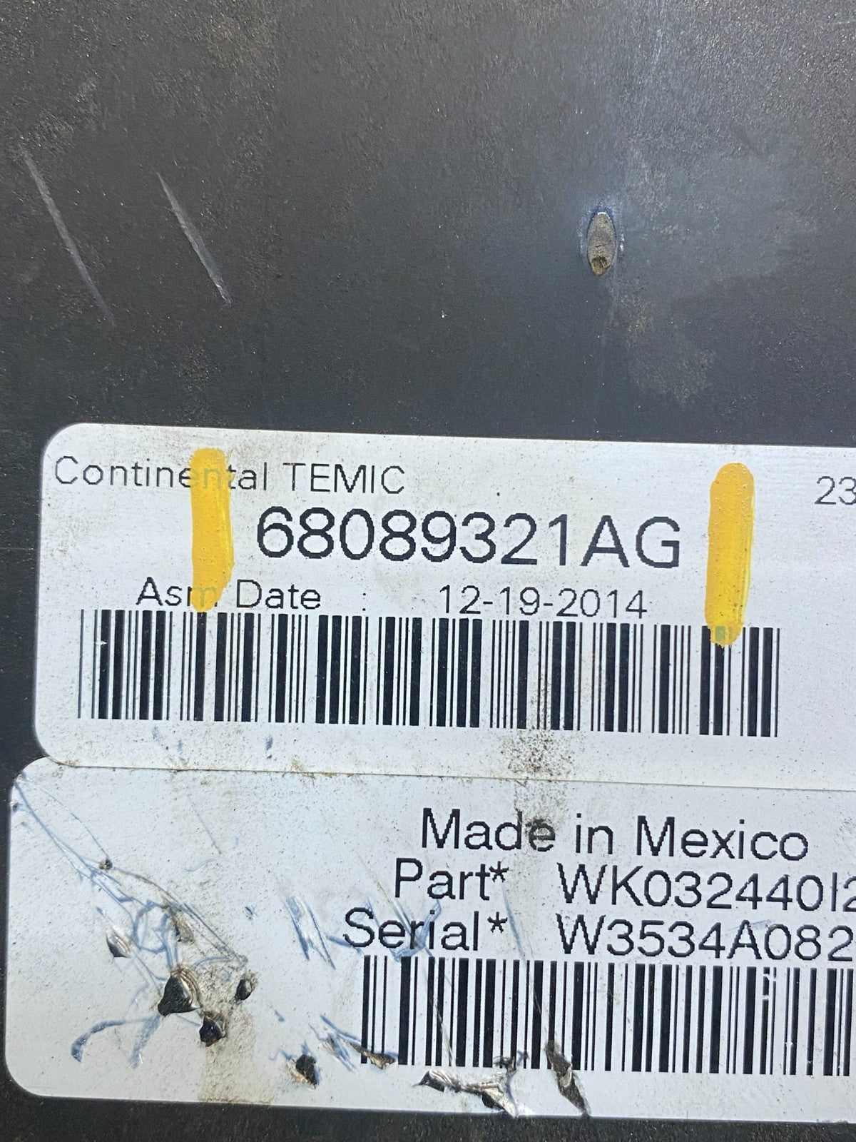 2011 2014 Dodge Durango Grand Cherokee Fusebox Fuse Box Relay Module AF7586 DG6