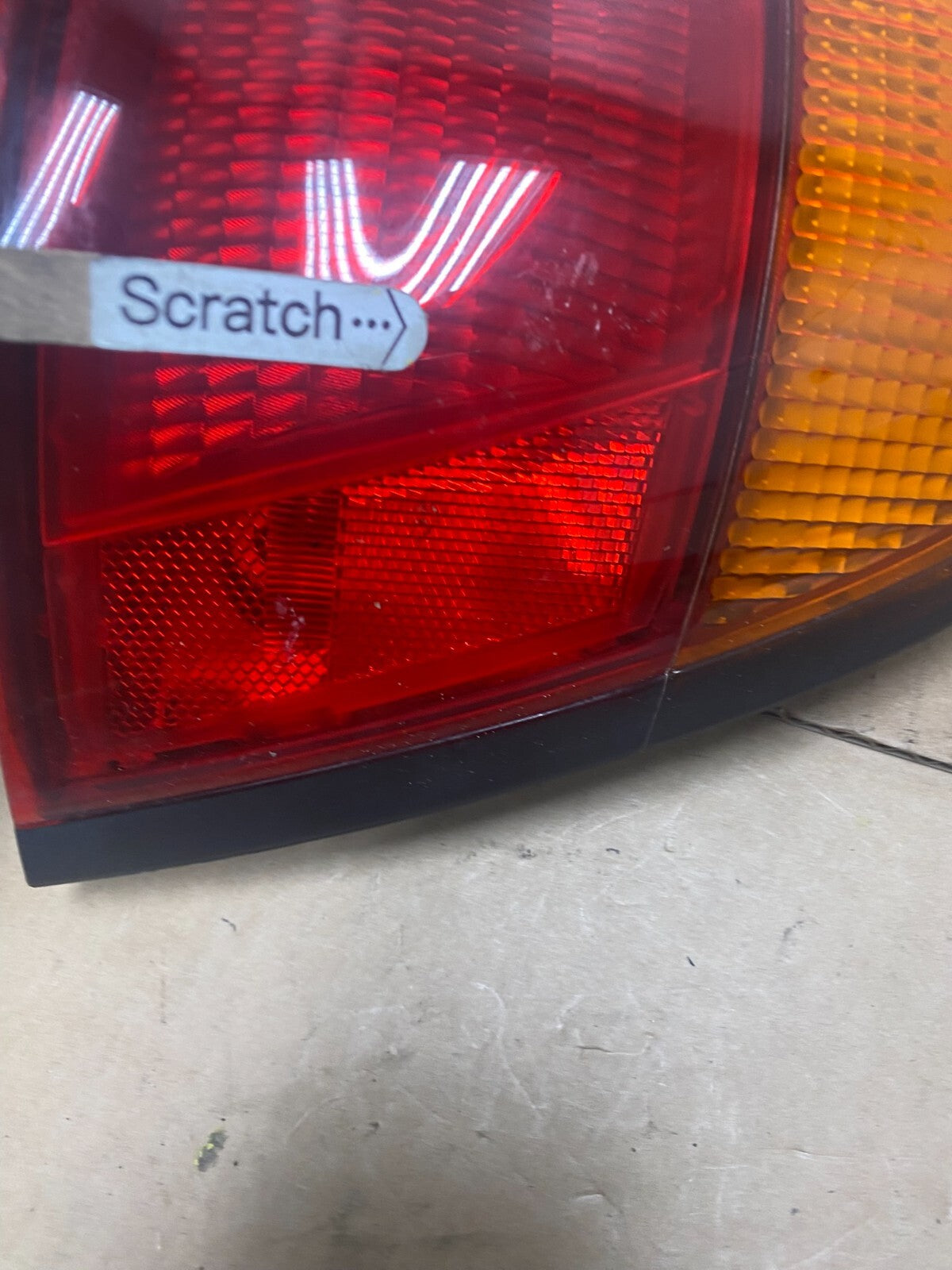 1995 1996 Nissan Maxima Right Passenger RH Side Tail Light M0753 DW4