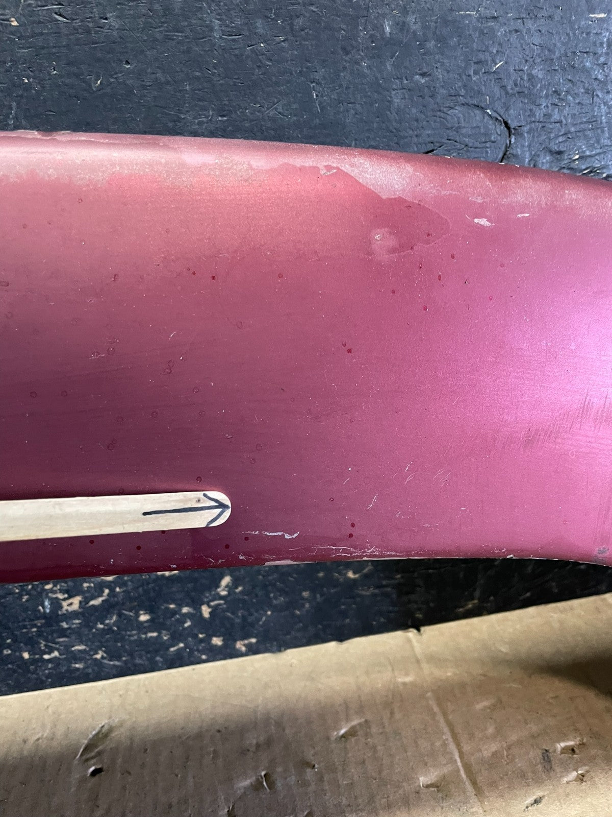 2001 to 2007 Toyota Highlander Upper Rear Upper Wing Spoiler Z8165 DG7