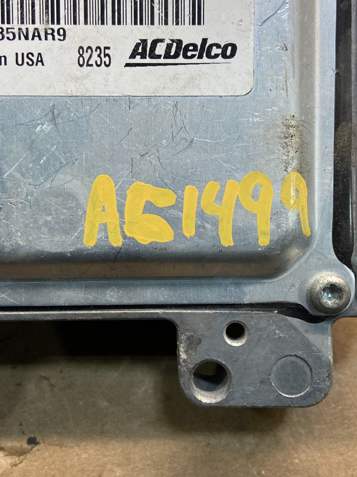 2009 Chevrolet Silverado Engine Control Module ECM ECU AG1499 DW3