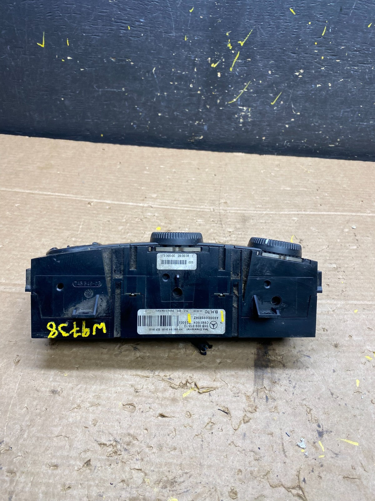 2007 2008 2009 Mercedes Dodge Sprinter A/C AC Climate Control Panel Oe W9738  DG4