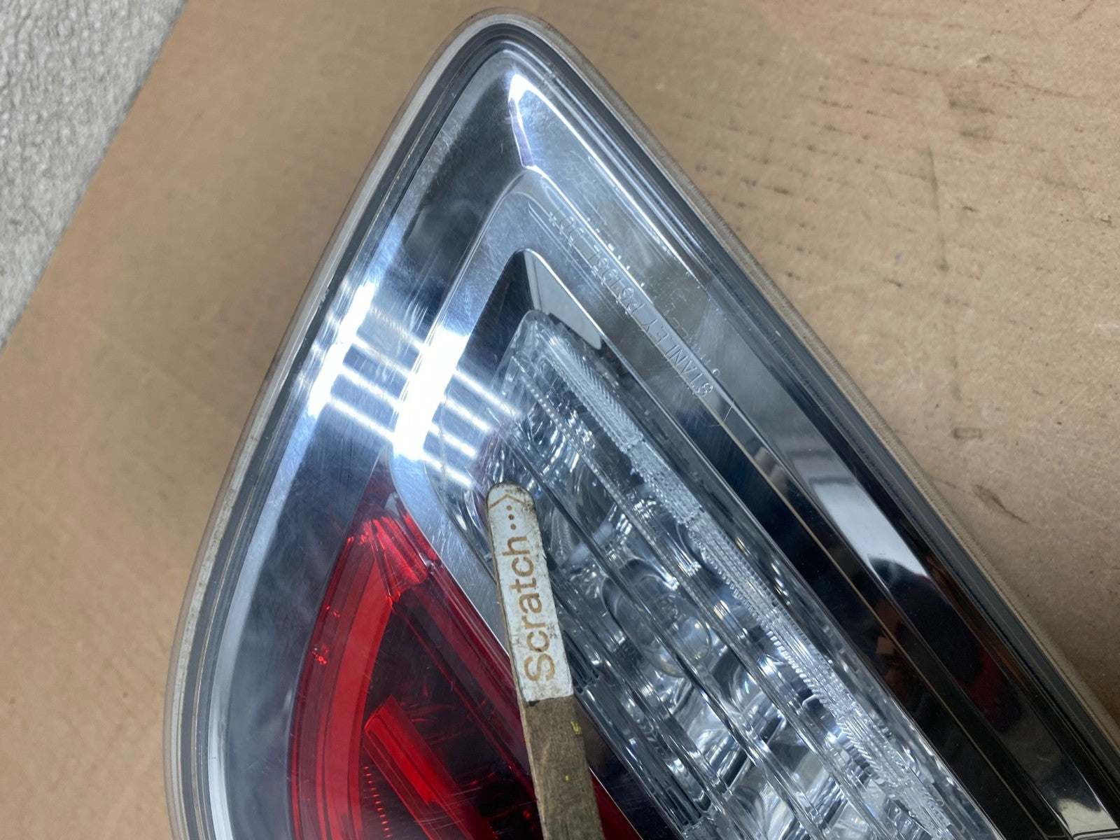 2007 2008 2009 Mazda Cx-9 Left Driver Lh Side Inner Tail Light Oem W0524 DW3