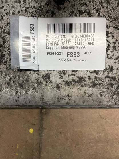 2005 Ford Truck F-Series 4.6L Engine Control  Computer 5L3A-12A650-AFD D6436 DG13