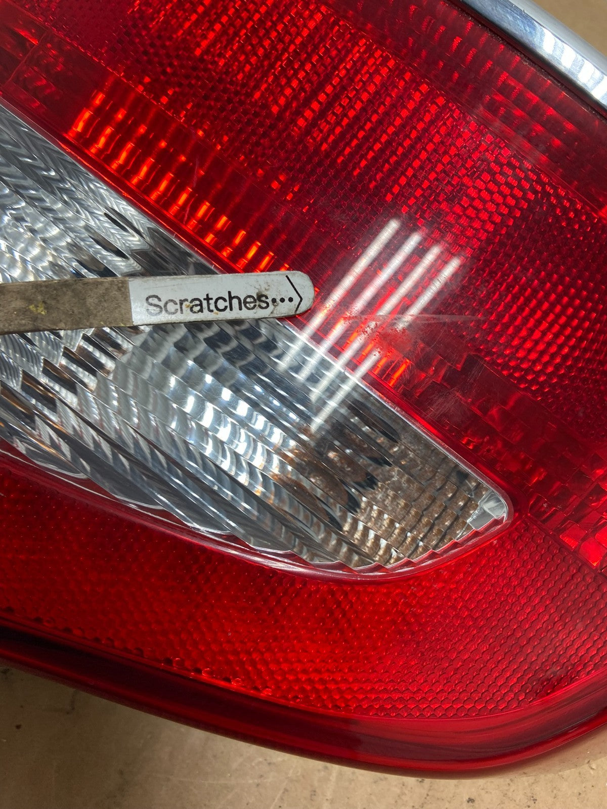 2007 to 2013 Volvo S80 Left Driver LH Side Tail Light AC8513 DW3