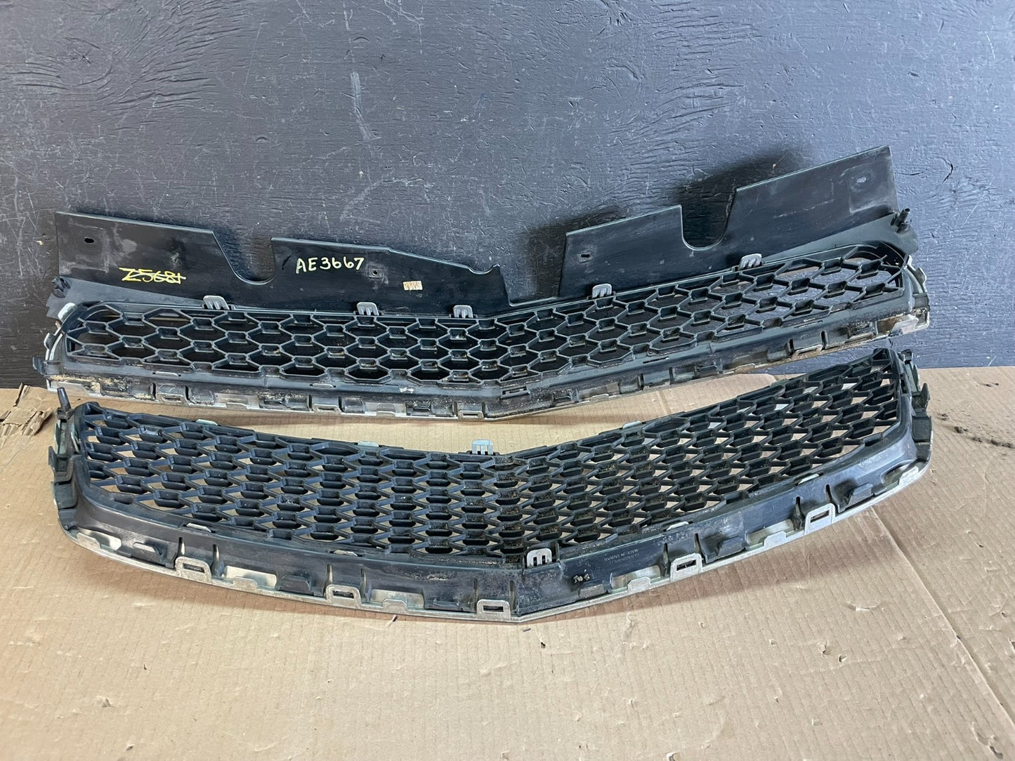 2010-2013 Chevrolet Equinox Upper Lower Set Front Chrome Grill Grille AE3667 DG3