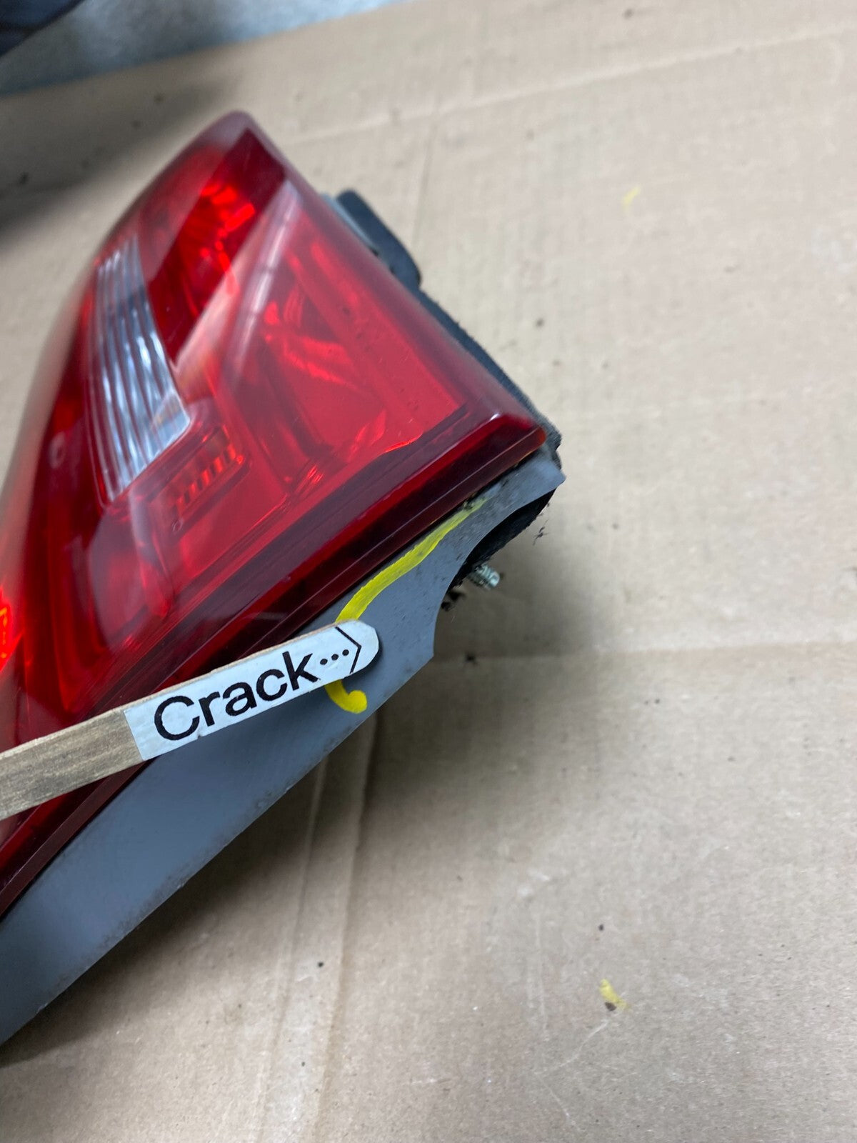 2007 2008 2009 Acura Mdx Right Passenger Rh Side Inner Tail Light Oem I4200 DW7