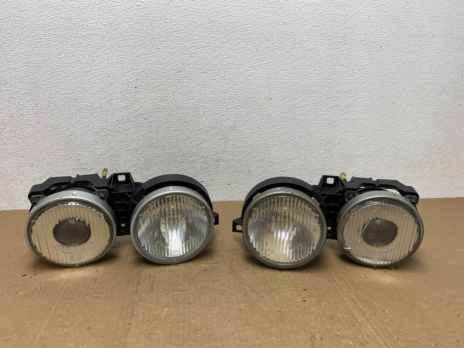1984- to 1991 BMW 3 E30 Left+Right Set Headlights Projector Halogen AC5792 DG0