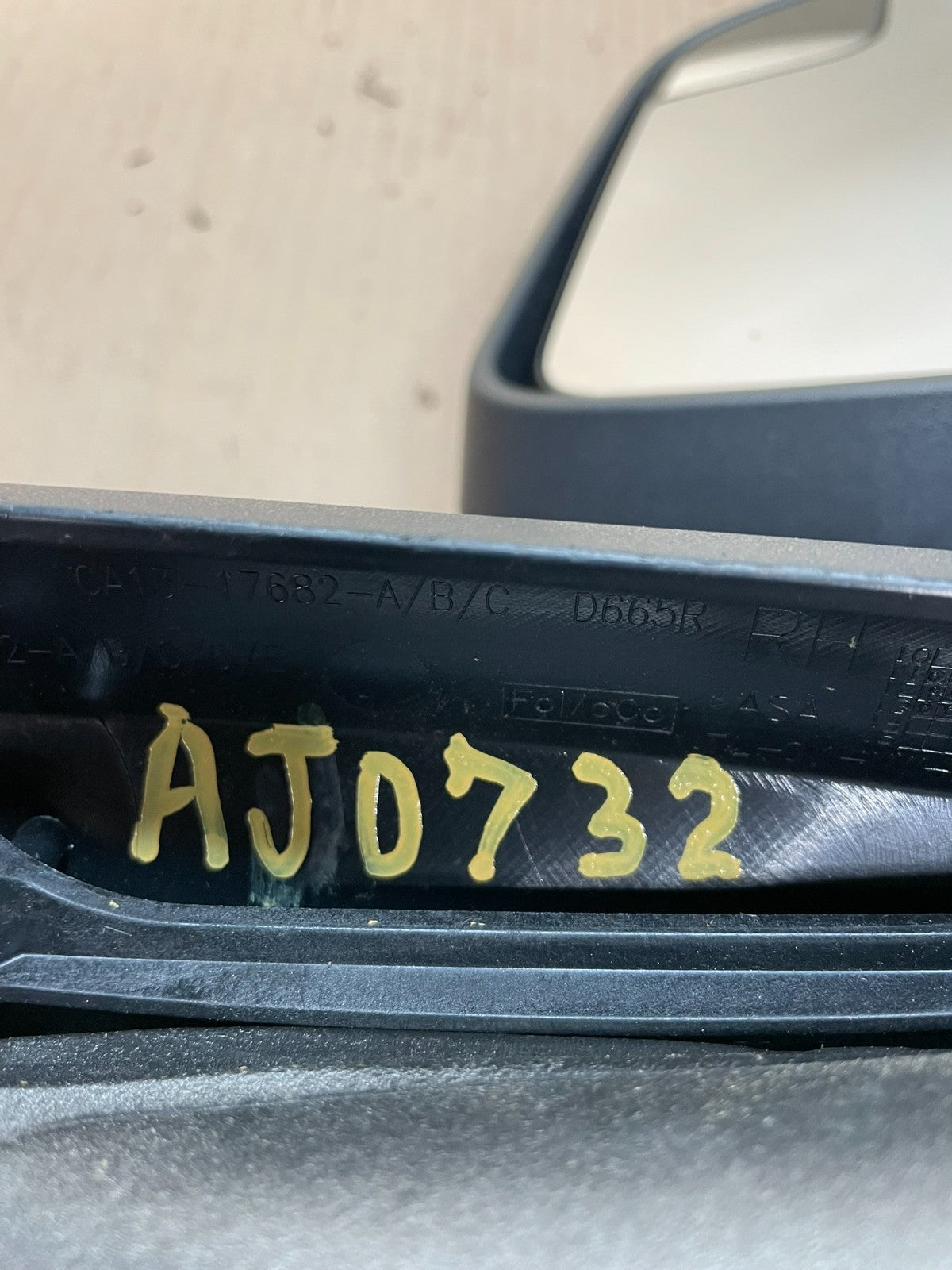 2011 to 2014 Ford Edge Right Passenger View Door Heated View Mirror AJ0732 DG10