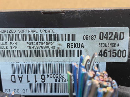 2007 Jeep Grand Cherokee Commander 3.7L Engine Computer ECU PCM af7741 DG2