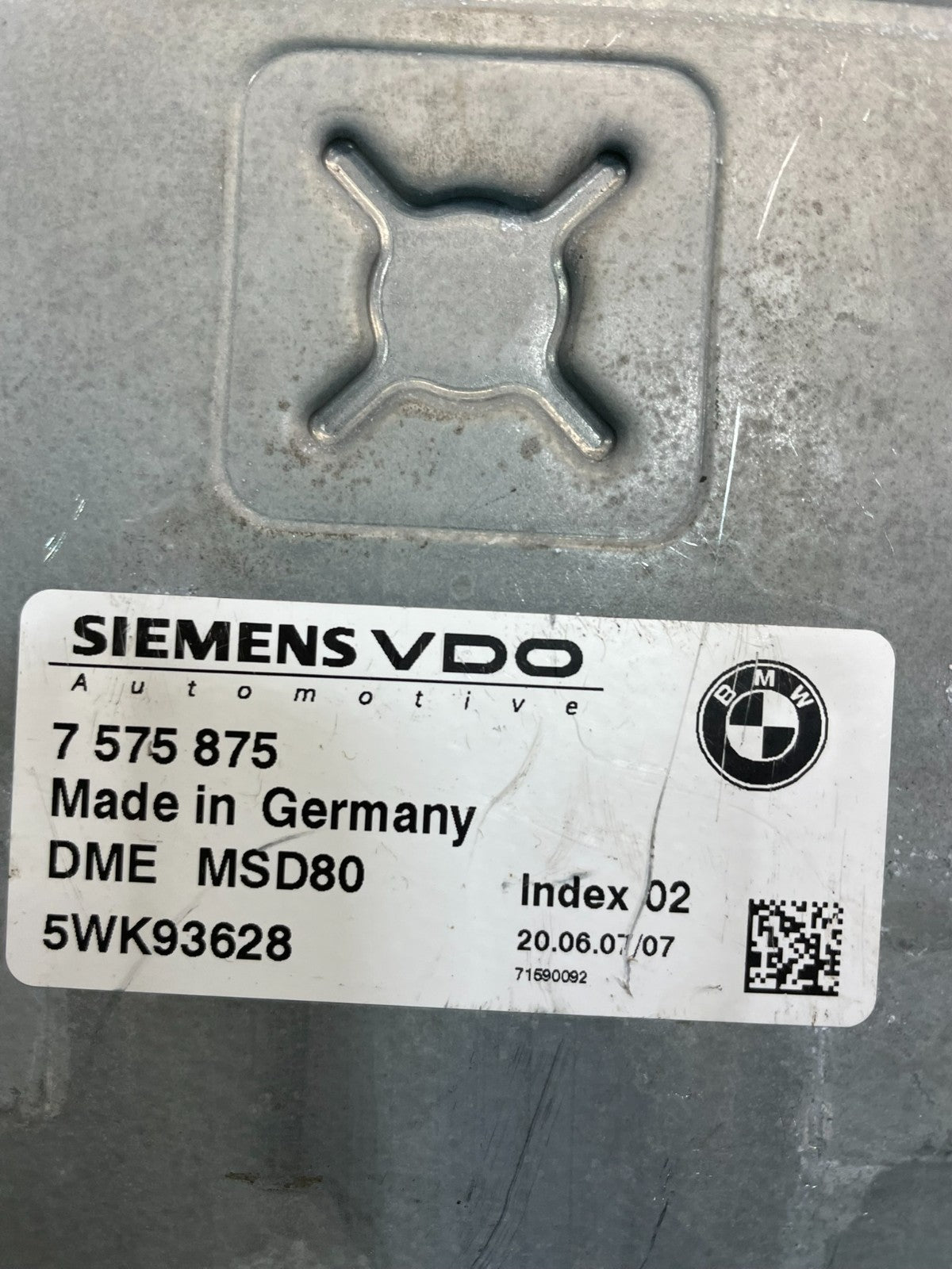 2007 to 2010 Bmw 328i 528i Ecm Ecu Engine Computer OEM U2058 DG3