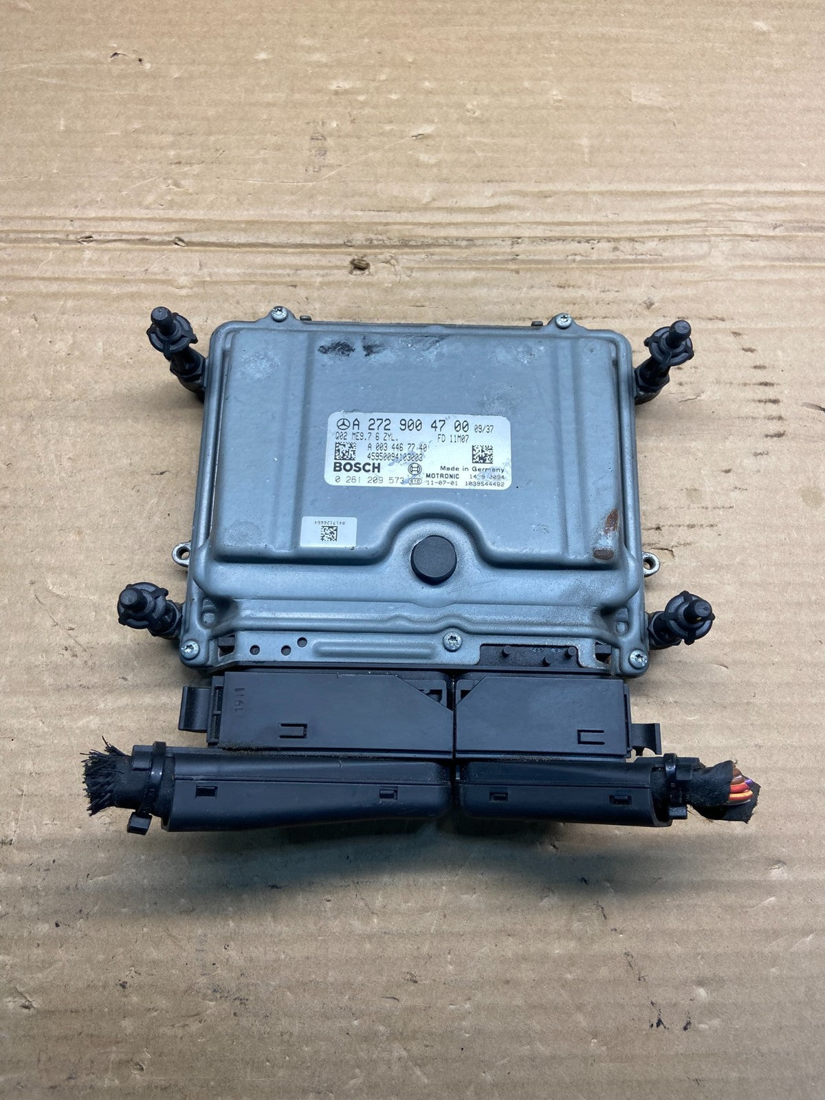 2008 to 2012 Mercedes C300 E350 Engine Computer Module ECM ECU AE4658 DG0