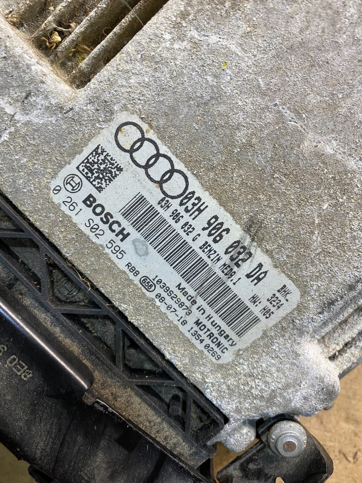 2007 2009 Audi Q7 3.6L Engine Computer Ecu Pcm Ecm Pcu AH6954 DG2