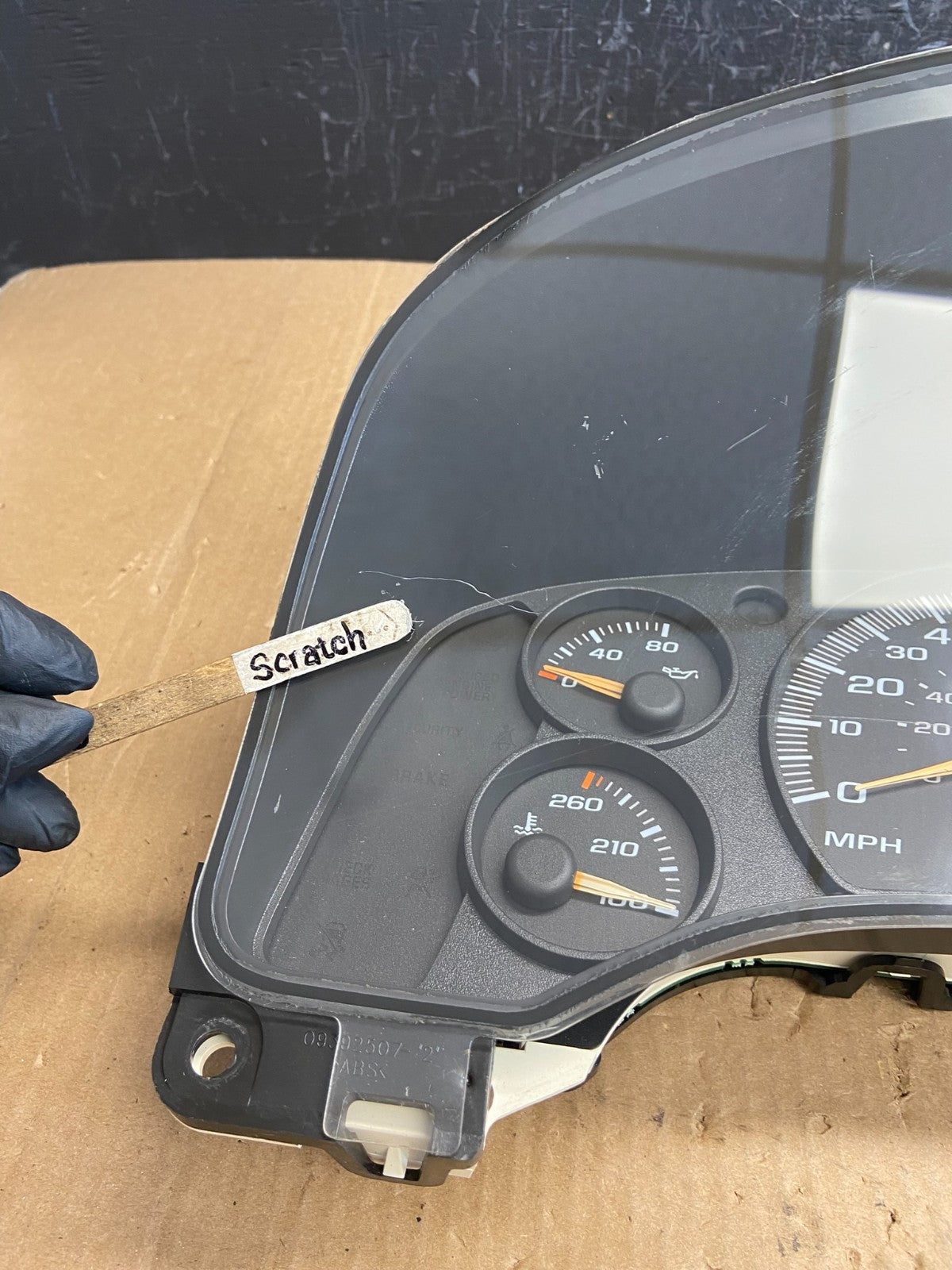2004 to 2007 Chevrolet Express Speedometer Cluster Gauge AF1598 DG3