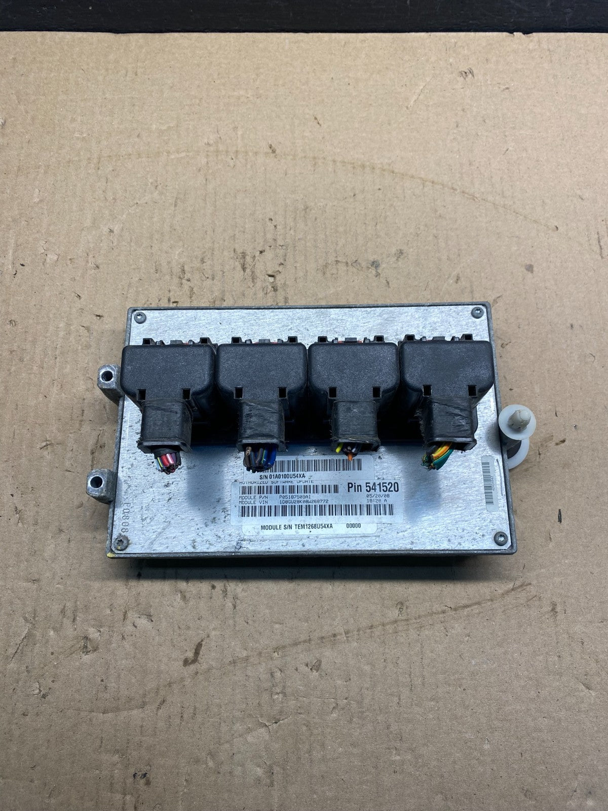 2008 Jeep Liberty Dodge Nitro 3.7L Engine Control Unit ECU ECM AH4656 DG0