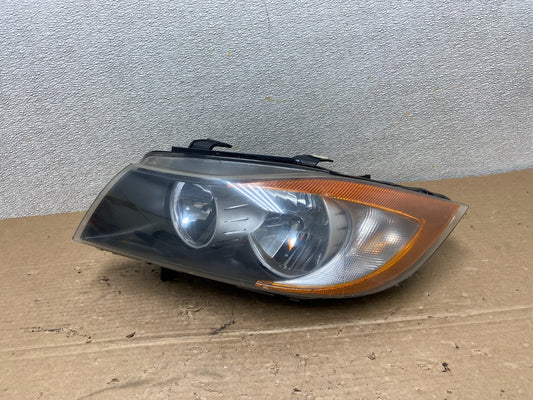 Halogen 2006 to 2008 BMW 3 Series Headlight Left Driver LH AB4881 DW0