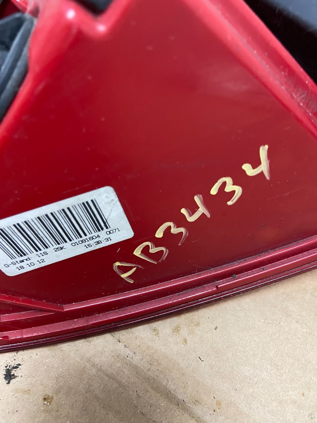 2013 to 2016 Audi A4 S4 Sedan Right Passenger Rh LED Tail Light Oem AB3434 DG6