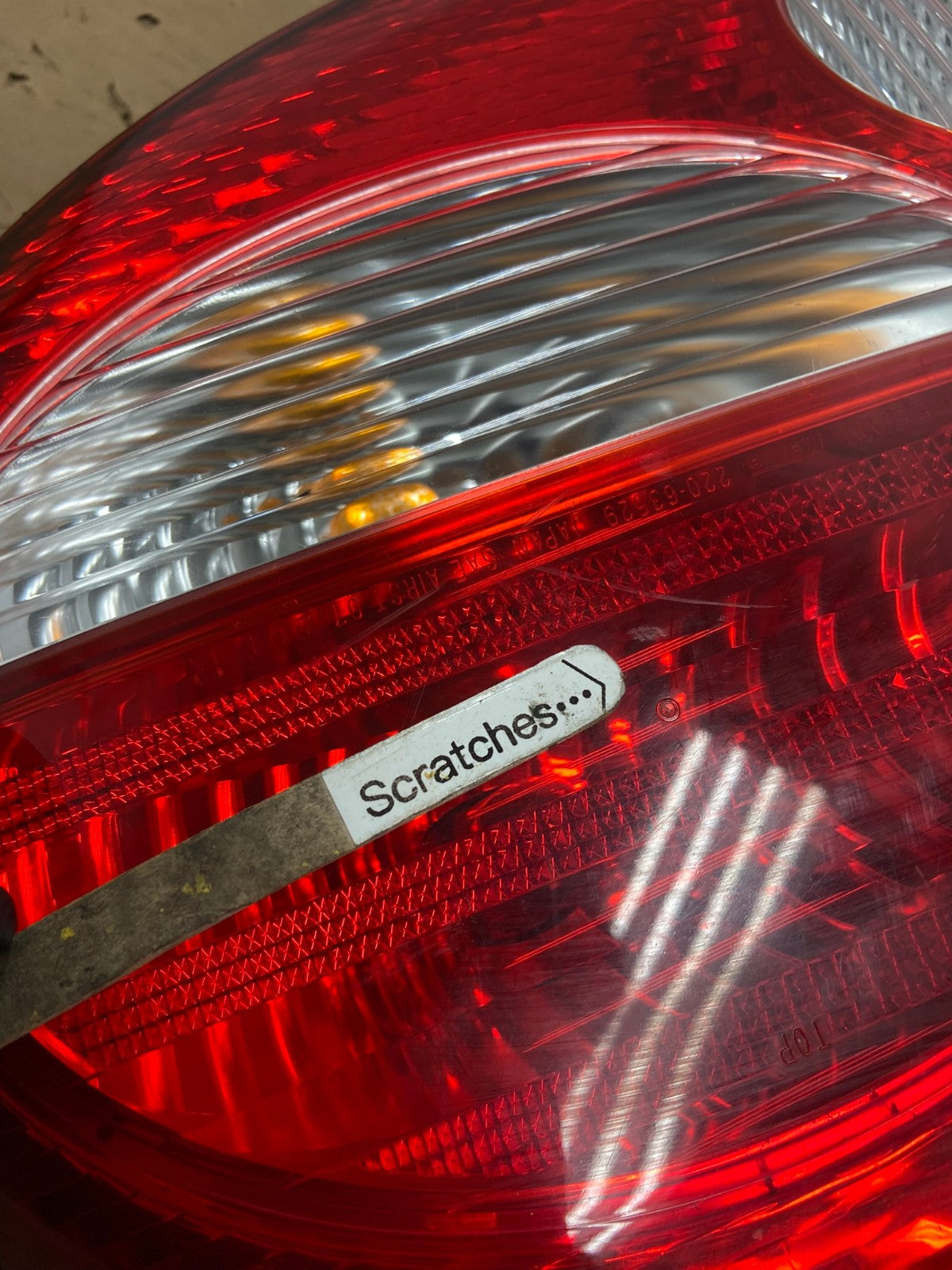 2000 to 2001 Nissan Maxima Right Passenger Rh Side Tail Light AD4312 LK3