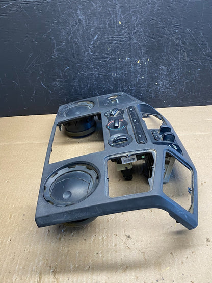 2008-2010 Ford F250 F350 Radio Climate Control Radio Dash Bezel Panel AC6375 DG1