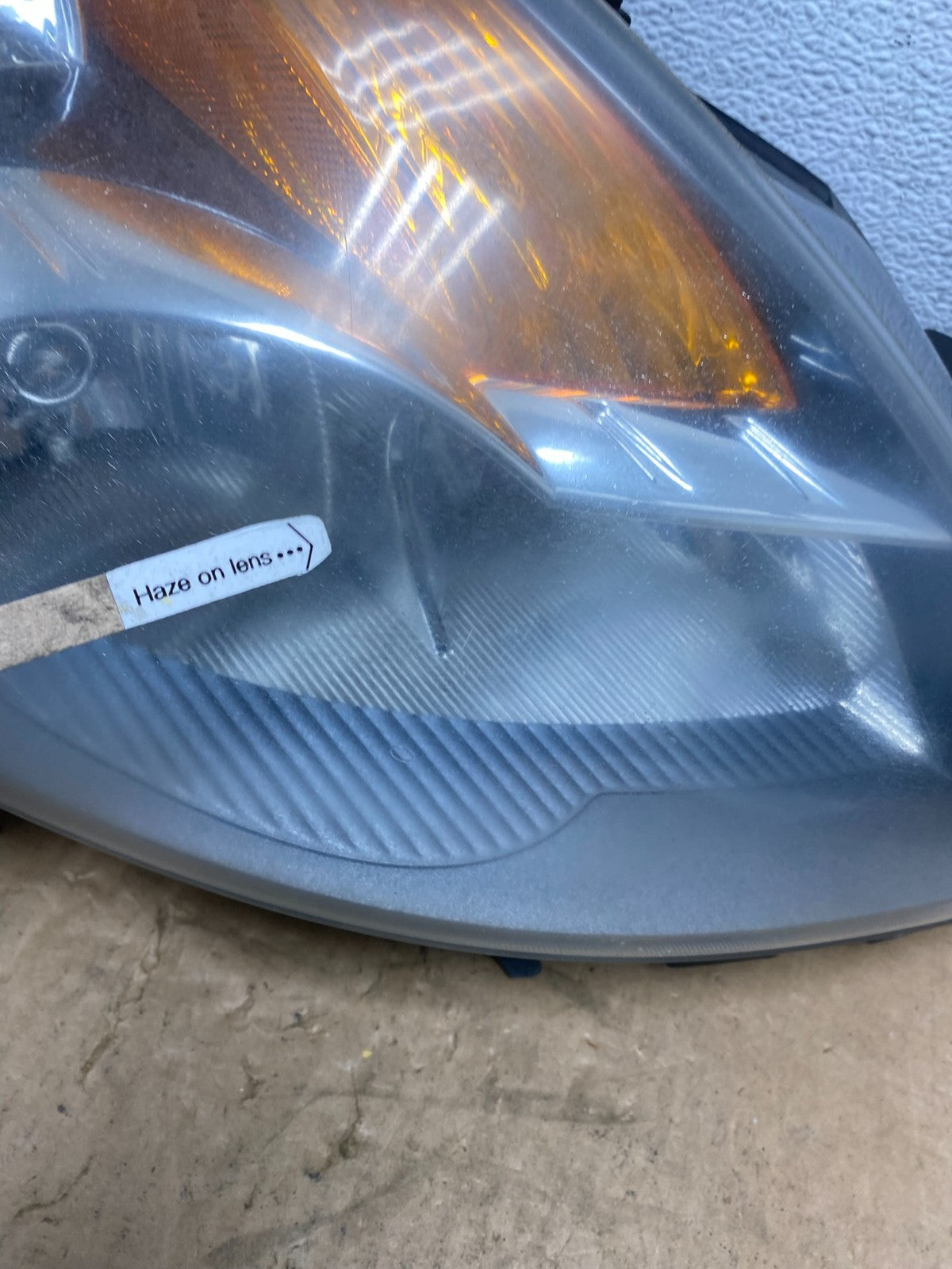 Sedan 2007 to 2009 Nissan Altima Right Passenger Halogen Headlight AD1359 DW4