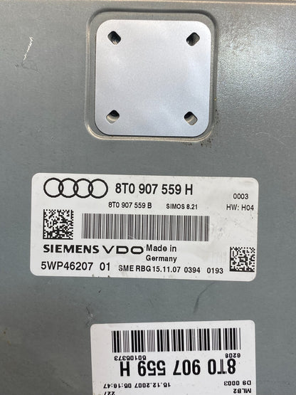 2008 2009 Audi A4 2.0L Engine Computer Ecu Pcm Ecm 8t0907559h AH5064 DG2